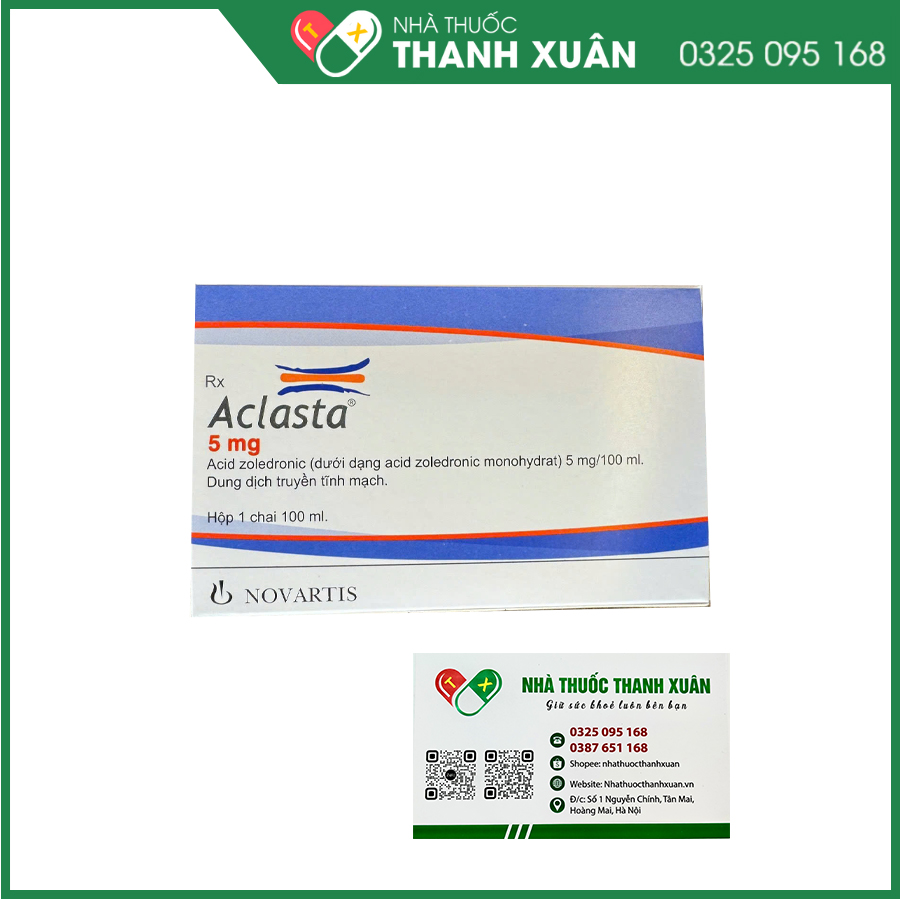 Aclasta thuốc điều trị loãng xương ở người lớn